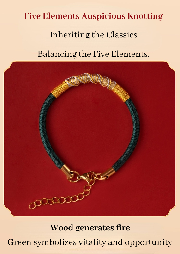 Dragon Birth Year Red String Bracelet: Balance and Protection