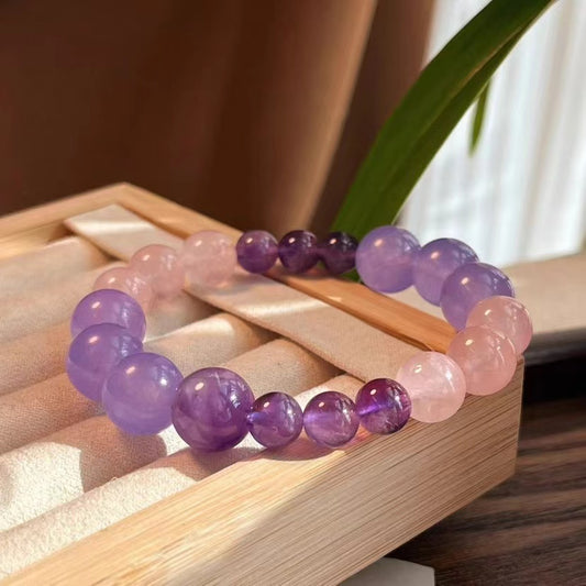 Energy Protection - Balancing and Reinforcing Nine Purple Li Fire Luck Bracelet