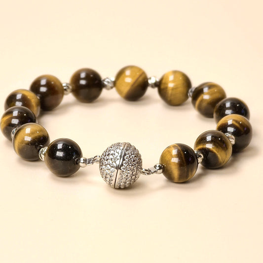 Empowering Careers and Business：Tiger's Eye Healing Bracelet